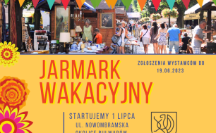 Zapraszamy wystawców do udziału w Słupskim Jarmarku Wakacyjnym 2023